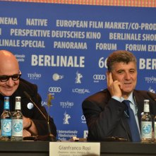 Berlino 2016: Gianfranco Rosi e Pietro Bartolo alla conferenza di Fuocoammare