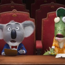 Sing: il koala Buster durante le audizioni