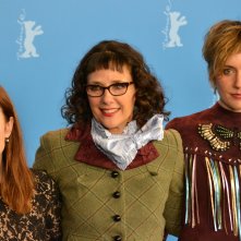 Berlino 2016: Rebecca Miller; Greta Gerwig, Julianne Moore al photocall di Maggie's Plan