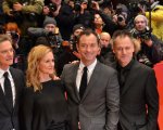 Jude Law e Colin Firth a Berlino per Genius (foto e video)