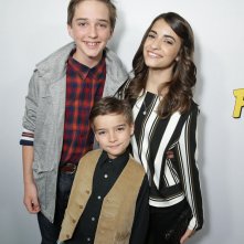 Soni Bringas, Elias Harger, Michael Campion alla premiere di Le amiche di mamma