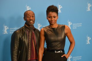Berlino 2016: Don Cheadle e Emayatzy Corinealdi posano al photocall di Miles Ahead