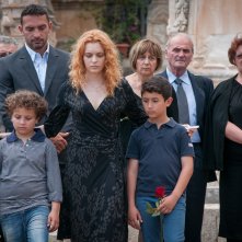 Il commissario Montalbano: l'attrice Miriam Dalmazio in una foto dell'episodio Una faccenda delicata