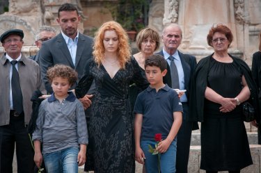 Il commissario Montalbano: l'attrice Miriam Dalmazio in una foto dell'episodio Una faccenda delicata