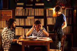 Tiramisù: Fabio De Luigi, Alberto Farina e Angelo Duro in una scena del film