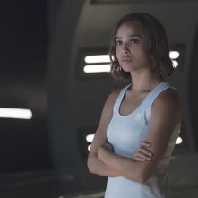 The Divergent Series: Allegiant, Zoë Kravitz in una scena del film