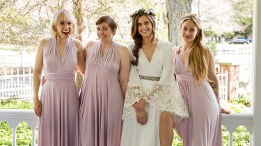 Girls: le protagoniste femminili della serie nella puntata Wedding Day