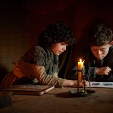 Heidi: Quirin Agrippi e Anuk Steffen in una scena del film