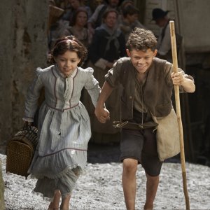 Heidi: Anuk Steffen e Quirin Agrippi in una scena del film