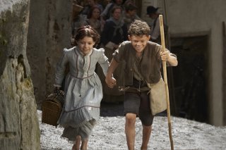 Heidi: Anuk Steffen e Quirin Agrippi in una scena del film