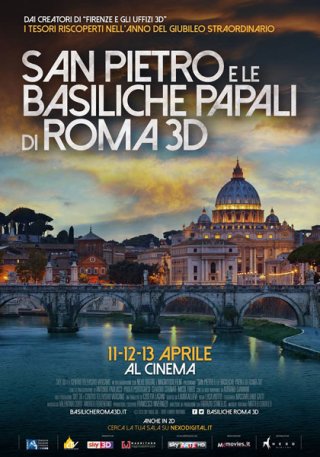 Locandina di San Pietro e le Basiliche Papali di Roma 3D