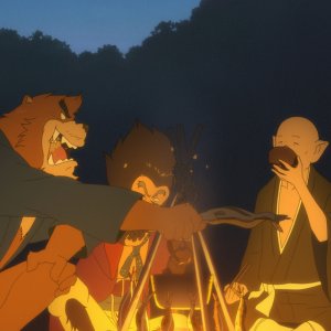 The Boy and the Beast: una scena del film animato