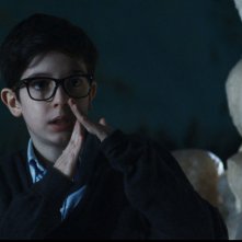 Grotto: Samuele Biscossi in una scena del film