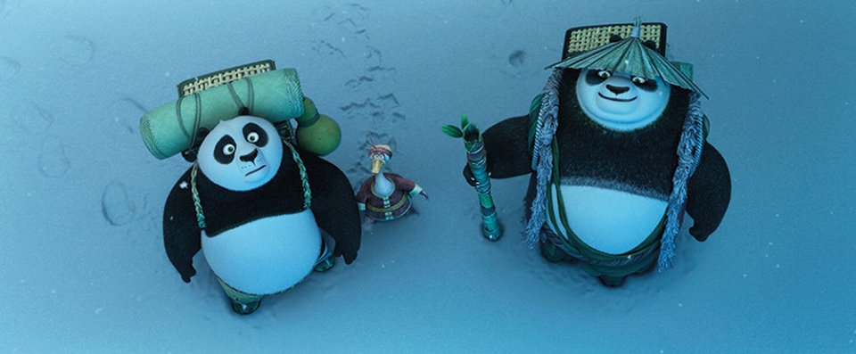 Kung Fu Panda 3: un' immagine del film animato