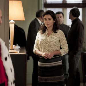 La corte: Sidse Babett Knudsen e Fabrice Luchini in una scena del film