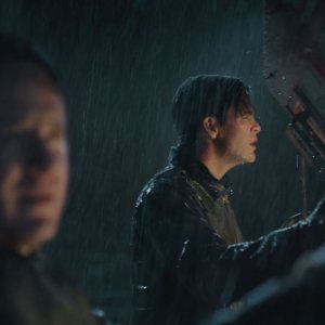 L'ultima tempesta: Chris Pine in una scena del film