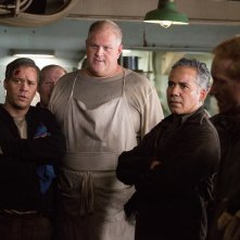 L'ultima tempesta: Michael Raymond-James, Abraham Benrubi e John Ortiz in una scena del film