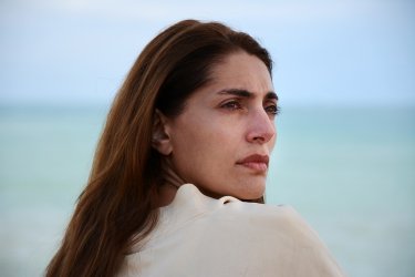 Ustica: un primo piano di Caterina Murino