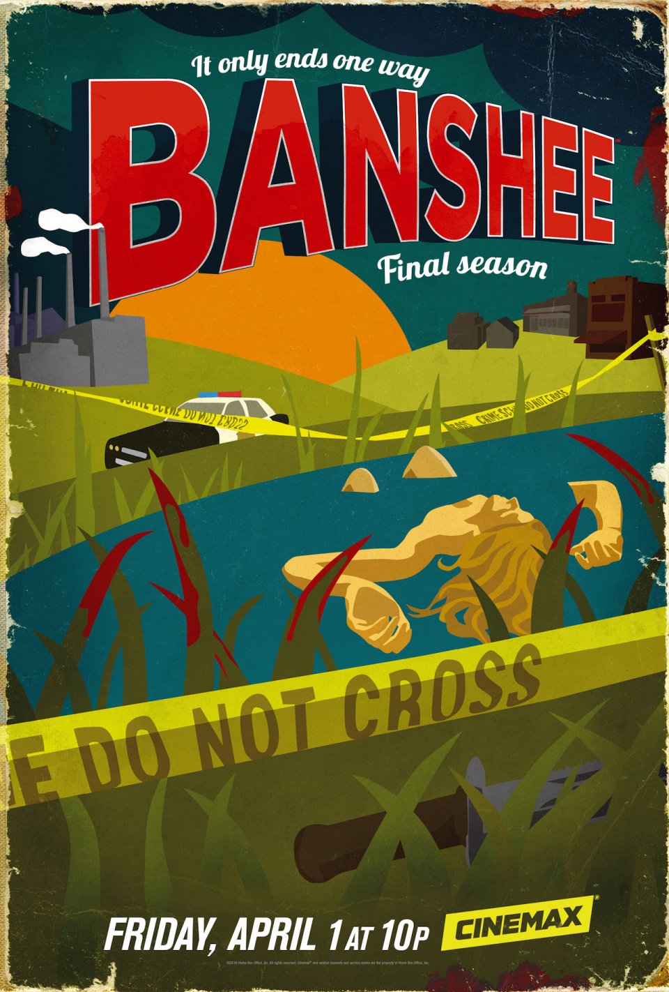 Banshee: il poster della quarta stagione