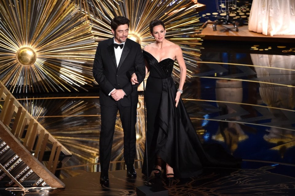 Oscar 2016, Benicio Del Toro e Jennifer Garner