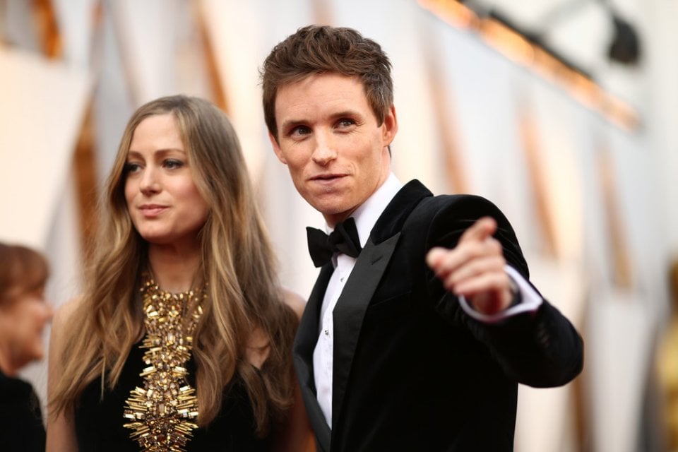 Hanna e Eddie Redmayne agli Oscar 2016