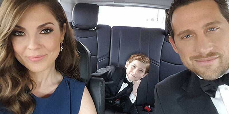 Oscar 2016, il piccolo Jacob Tremblay in auto con i suoi genitori