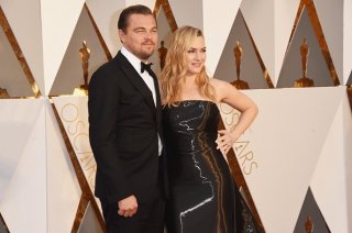 Kate Winslet e Leonardo DiCaprio agli Oscar 2016