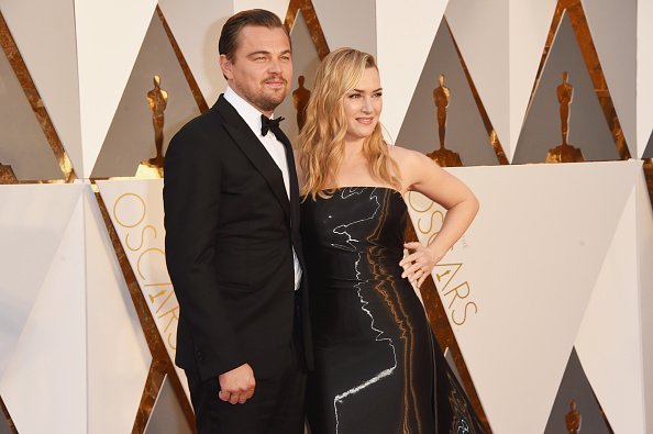 Kate Winslet e Leonardo DiCaprio agli Oscar 2016