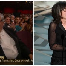 Oscar 2016: il bellissimo momento della premiazione di Margaret Sixel per il montaggio di Mad Max: Fury Road