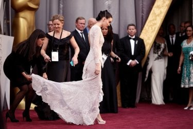 Rooney Mara, in total white per gli Oscar 2016