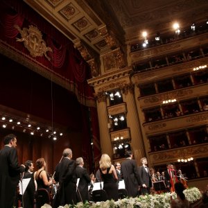 Jonas Kaufmann - Una serata con Puccini: un'immagine tratta dal film concerto di Brian Large