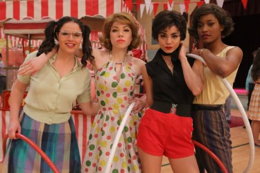 Grease Live!: le Pink Ladies Vanessa Hudgens, Keke Palmer, Kether Donohue, Carly Rae Jepsen