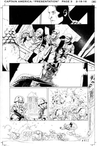 Captain America: una foto del fumetto realizzato con la collaborazione di Joss Whedon