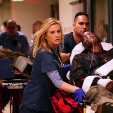 Code Black: l'attrice Bonnie Somerville in una scena del pilot