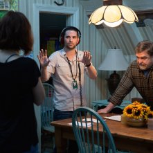 10 Cloverfield Lane: Mary Elizabeth Winstead, John Goodman e il regista Dan Trachtenberg sul set