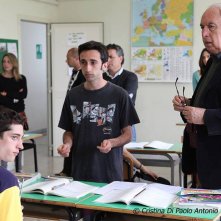 Abbraccialo per me: Moisè Curia e il regista Vittorio Sindoni al lavoro sul set