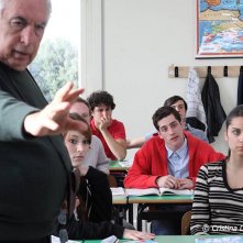 Abbraccialo per me: il regista Vittorio Sindoni e Moisè Curia sul set del film