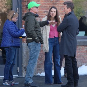 Collateral Beauty: Edward Norton e Keira Knightley col regista David Frankel