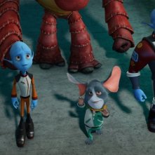 Fuga dal pianeta Terra: un momento del film animato