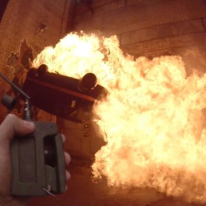 Hardcore!: una scena d'azione del film