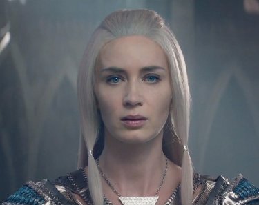 Il cacciatore e la regina di ghiaccio: un primo piano di Emily Blunt