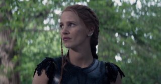 Il cacciatore e la regina di ghiaccio: Jessica Chastain in una scena del film