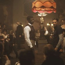 Mister Chocolat: il regista Roschdy Zem e Omar Sy al lavoro sul set