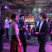 Sin hijos: Maribel Verdú, Diego Peretti e il regista Ariel Winograd sul set del film