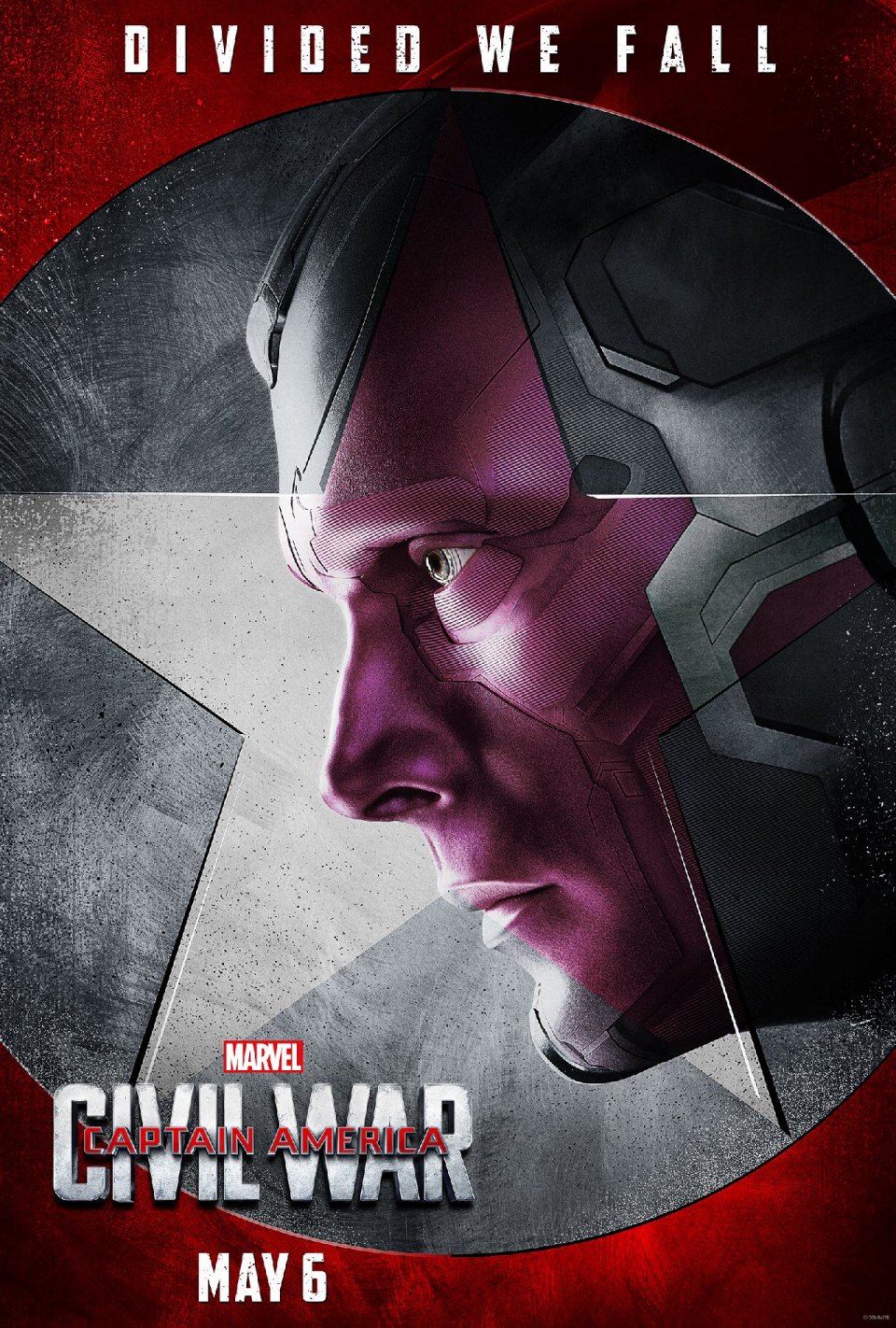 Captain America: Civil War - Il character poster di Visione
