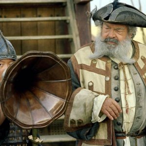 Cantando dietro i paraventi: Bud Spencer in una scena