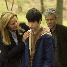 The Family: Joan Allen, Liam James e Rupert Graves in una foto della serie