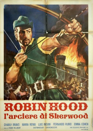 Locandina di Robin Hood, l'arciere di Sherwood