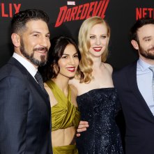 Daredevil: Jon Bernthal, Elodie Yung, Deborah Ann Woll e Charlie Cox alla première della seconda stagione