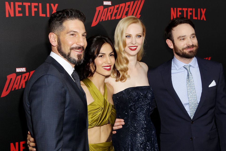 Daredevil: Jon Bernthal, Elodie Yung, Deborah Ann Woll e Charlie Cox alla première della seconda stagione